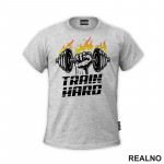 Train Hard - Trening - Majica