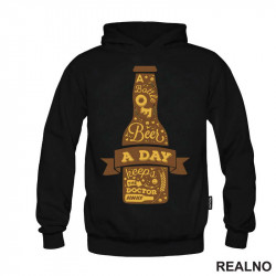 A Bottle Of Beer A Day Keeps The Doctor Away - Humor - Duks A Bottle Of Beer A Day Keeps The Doctor Away - Humor - Duks