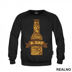 A Bottle Of Beer A Day Keeps The Doctor Away - Humor - Duks A Bottle Of Beer A Day Keeps The Doctor Away - Humor - Duks