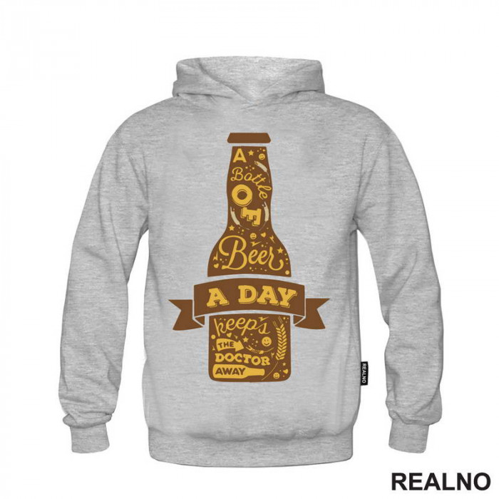A Bottle Of Beer A Day Keeps The Doctor Away - Humor - Duks