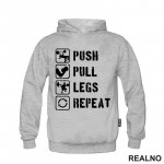 Push, Pull, Legs, Repeat - Trening - Duks
