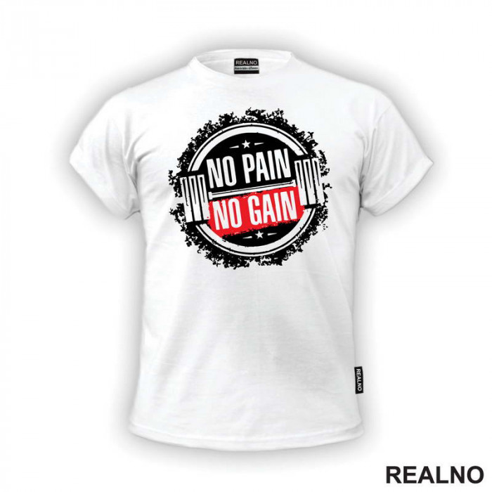 No Pain No Gain - Circle - Trening - Majica