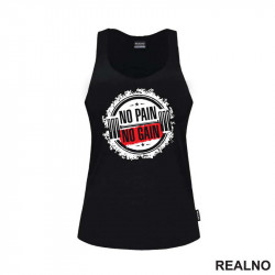 No Pain No Gain - Circle - Trening - Majica No Pain No Gain - Circle - Trening - Majica
