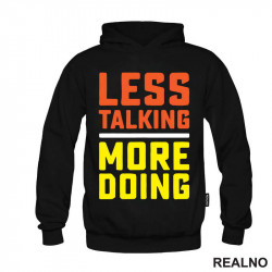 Less Talking, More Doing - Motivation - Quotes - Duks