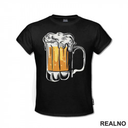 Beer Mug - Drawing - Humor - Majica Beer Mug - Drawing - Humor - Majica