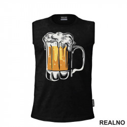 Beer Mug - Drawing - Humor - Majica Beer Mug - Drawing - Humor - Majica