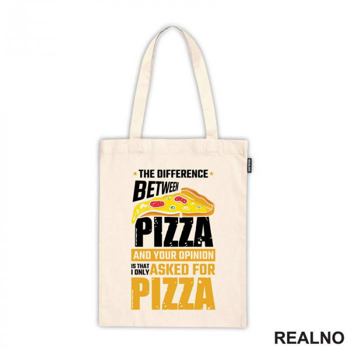 The Difference Between Pizza And Your Opinion Is That I Only Asked For Pizza - Hrana - Food - Ceger