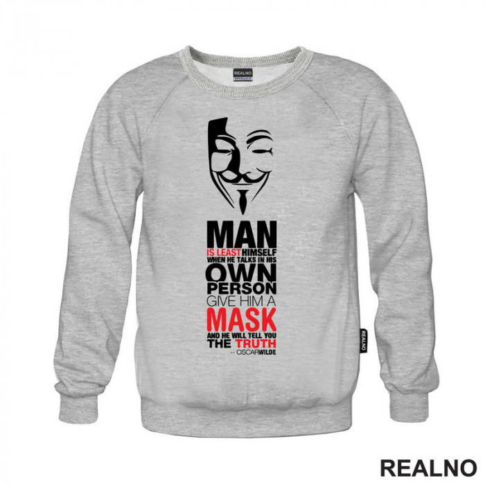 Give Him A Mask - Oscar Wilde - V for Vendetta - Filmovi - Duks