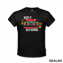 Keep It Old School - Muzika - Majica