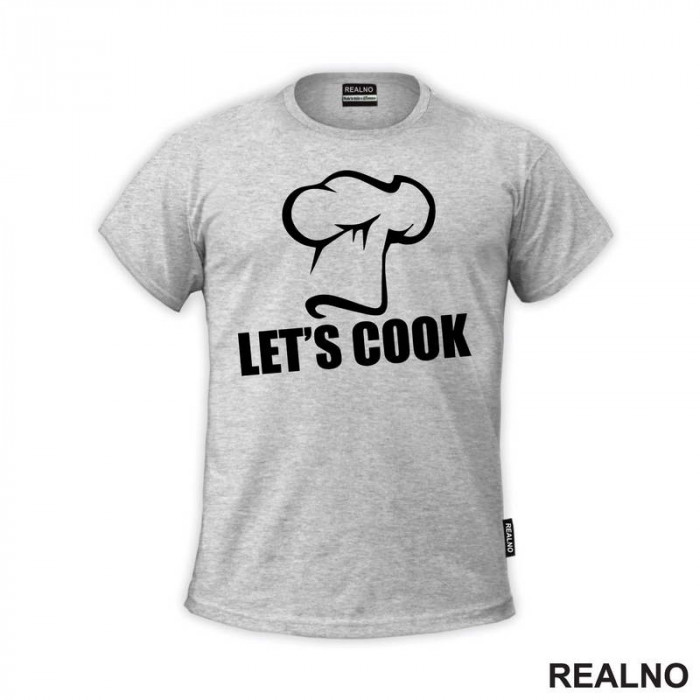 Let's Cook - Hrana - Food - Majica