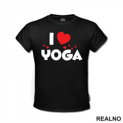 I Love Yoga - Trening - Majica I Love Yoga - Trening - Majica