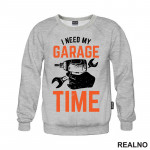 I Need My Garage Time - Orange - Radionica - Majstor - Duks