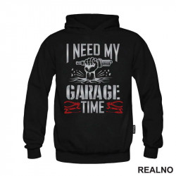 I Need My Garage Time - Red And Grey - Radionica - Majstor - Duks I Need My Garage Time - Red And Grey - Radionica - Majstor - Duks