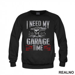 I Need My Garage Time - Red And Grey - Radionica - Majstor - Duks I Need My Garage Time - Red And Grey - Radionica - Majstor - Duks