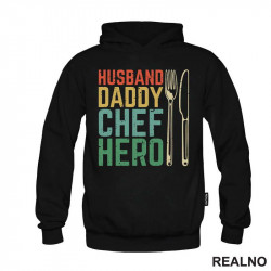 Husband, Daddy, Chef, Hero - Hrana - Food - Duks Husband, Daddy, Chef, Hero - Hrana - Food - Duks