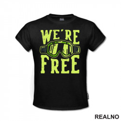 We Are Free - Planinarenje - Kampovanje - Priroda - Nature - Majica