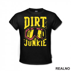 Dirt Junkie - Planinarenje - Kampovanje - Priroda - Nature - Majica