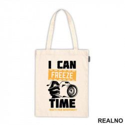 I Can Freeze Time. What's Your Superpower? - Orange - Photography - Ceger