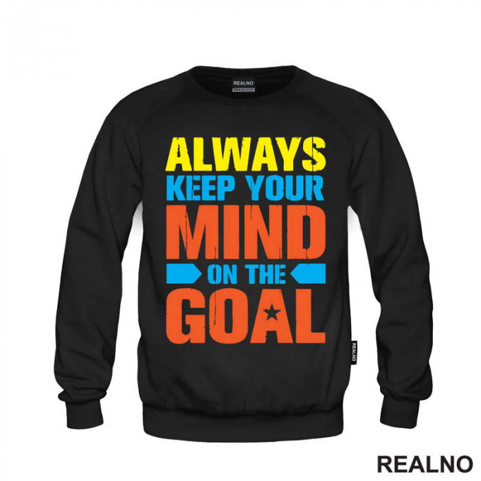 Always Keep Your Mind On The Goal - Motivation - Quotes - Duks