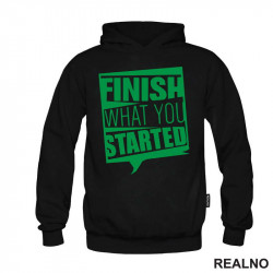 Finish What You Started - Motivation - Quotes - Duks