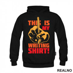 This Is My Writing Shirt! - Orange - Books - Čitanje - Duks This Is My Writing Shirt! - Orange - Books - Čitanje - Duks