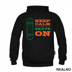 Keep Calm And Skate On - Orange - Sport - Duks Keep Calm And Skate On - Orange - Sport - Duks