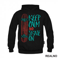 Keep Calm And Skate On - Blue - Sport - Duks Keep Calm And Skate On - Blue - Sport - Duks