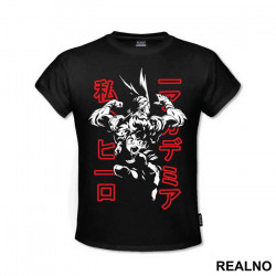 Allmight and Deku - My Hero Academia - Majica