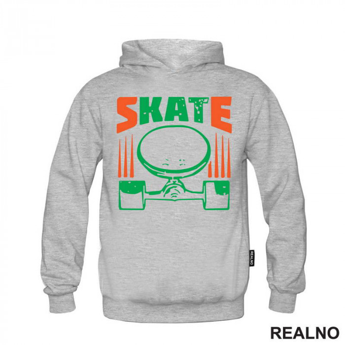 Skate - Green And Orange - Sport - Duks