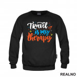 Travel Is My Therapy - Planinarenje - Kampovanje - Priroda - Nature - Duks