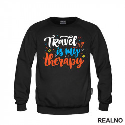 Travel Is My Therapy - Planinarenje - Kampovanje - Priroda - Nature - Duks Travel Is My Therapy - Planinarenje - Kampovanje - Priroda - Nature - Duks