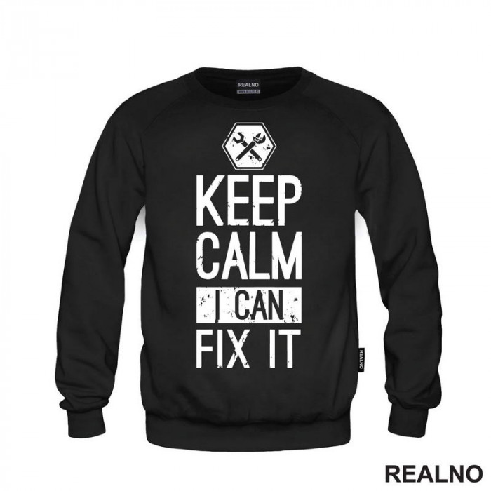 Keep Calm, I Can Fix It - Radionica - Majstor - Duks