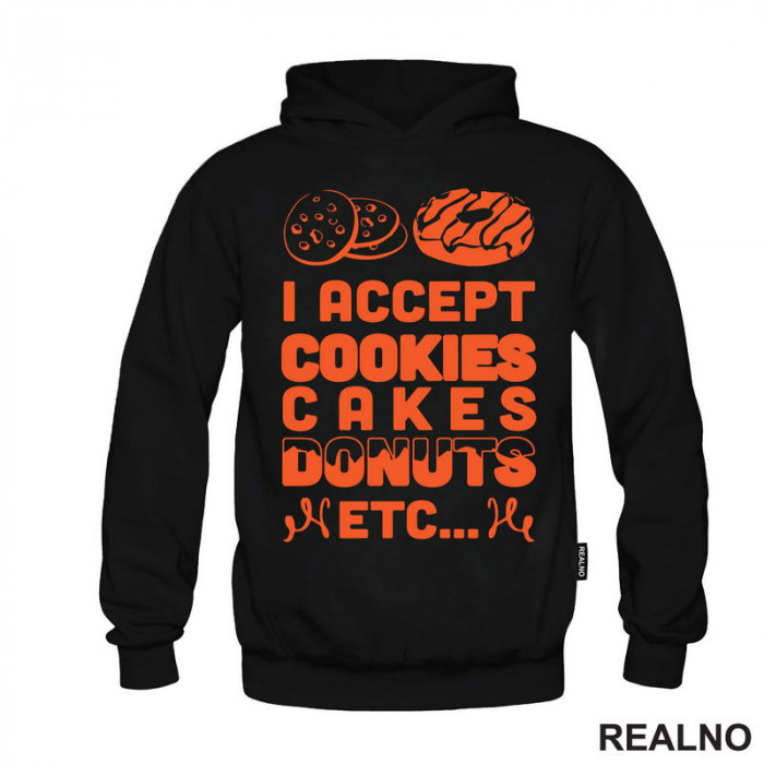 I Accept Cookies. Cakes, Donuts, Etc - Hrana - Food - Duks