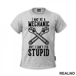 I May Be A Mechanic, But I Can't Fix Stupid - Radionica - Majstor - Majica I May Be A Mechanic, But I Can't Fix Stupid - Radionica - Majstor - Majica