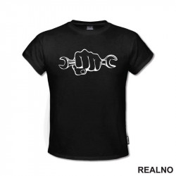 Hand And Wrench - Radionica - Majstor - Majica