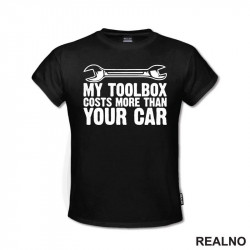 My Toolbox Coast More Than Your Car - Radionica - Majstor - Majica My Toolbox Coast More Than Your Car - Radionica - Majstor - Majica