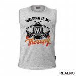 Welding Is My Therapy - Radionica - Majstor - Majica