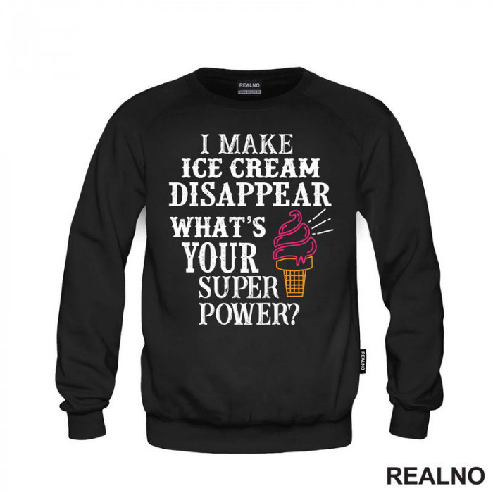 I Make Ice Cream Disappear. What's Your Superpower? - Hrana - Food - Duks