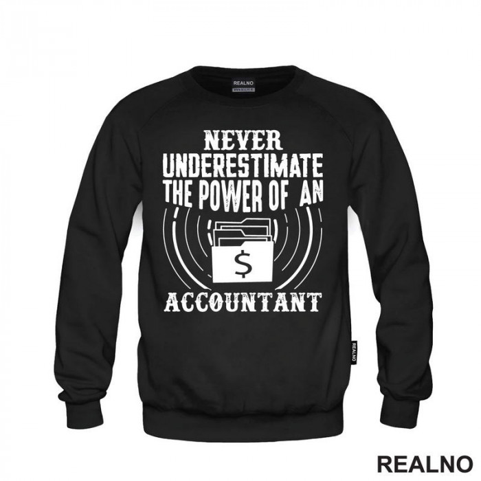 Never Understimate The Power Of An Accountant - Humor - Duks