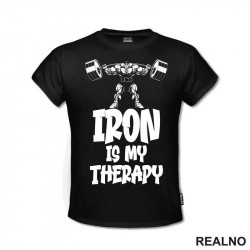 Iron Is My Therapy - Trening - Majica Iron Is My Therapy - Trening - Majica