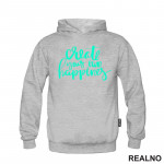 Create Your Own Happines - Green - Motivation - Quotes - Duks