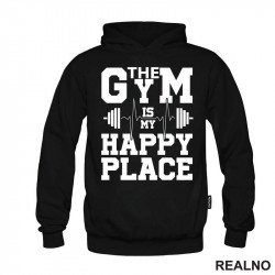 The Gym Is My Happy Place - Trening - Duks The Gym Is My Happy Place - Trening - Duks