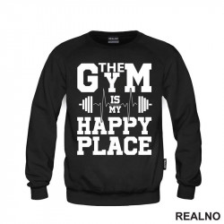 The Gym Is My Happy Place - Trening - Duks The Gym Is My Happy Place - Trening - Duks