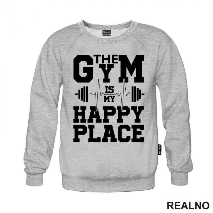 The Gym Is My Happy Place - Trening - Duks