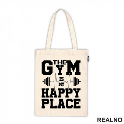 The Gym Is My Happy Place - Trening - Ceger The Gym Is My Happy Place - Trening - Ceger