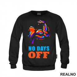 No Days Off - Colors - Motivation - Trening - Duks No Days Off - Colors - Motivation - Trening - Duks