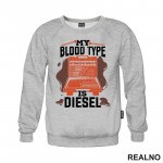 My Blood Type Is Diesel - Tool Bag - Radionica - Majstor - Duks