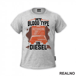My Blood Type Is Diesel - Tool Bag - Radionica - Majstor - Majica My Blood Type Is Diesel - Tool Bag - Radionica - Majstor - Majica