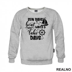 Sun Rays Boat Waves & Lake Days - Kampovanje - Priroda - Nature - Duks