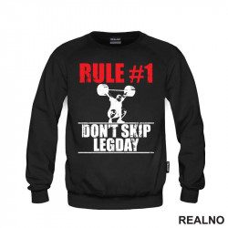 Rule 1 Don't Skip Legday - Trening - Duks Rule 1 Don't Skip Legday - Trening - Duks